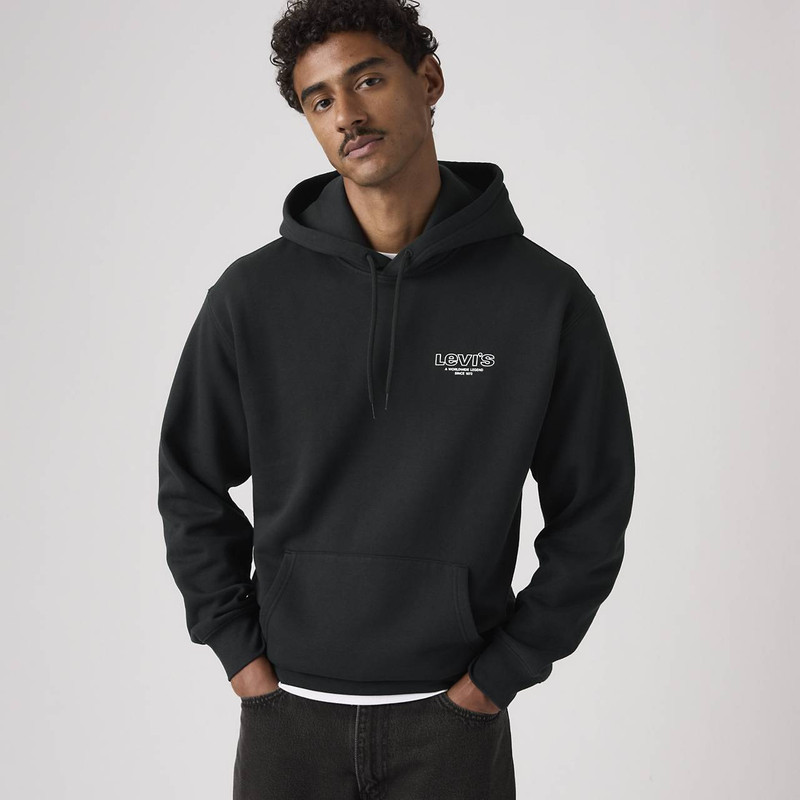 RELAXED GRAPHIC HOODIE SWEATSHIRT 1
