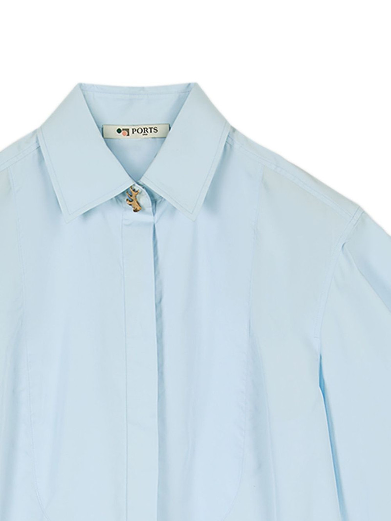 Ports 1961 balloon-sleeved shirt outlook