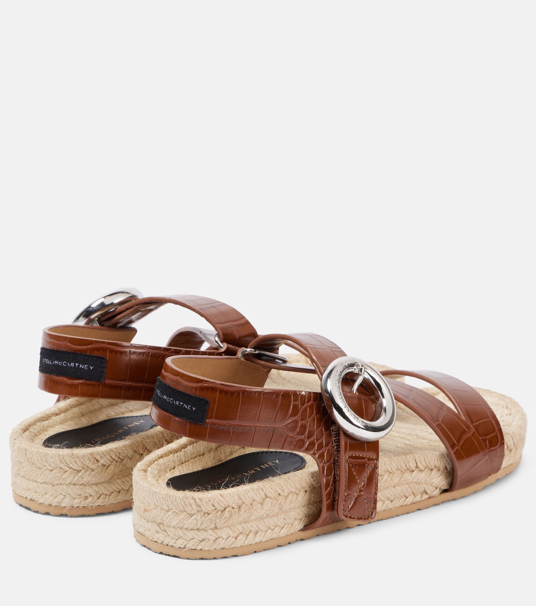 Gaia S-Wave leather espadrille sandals - 2