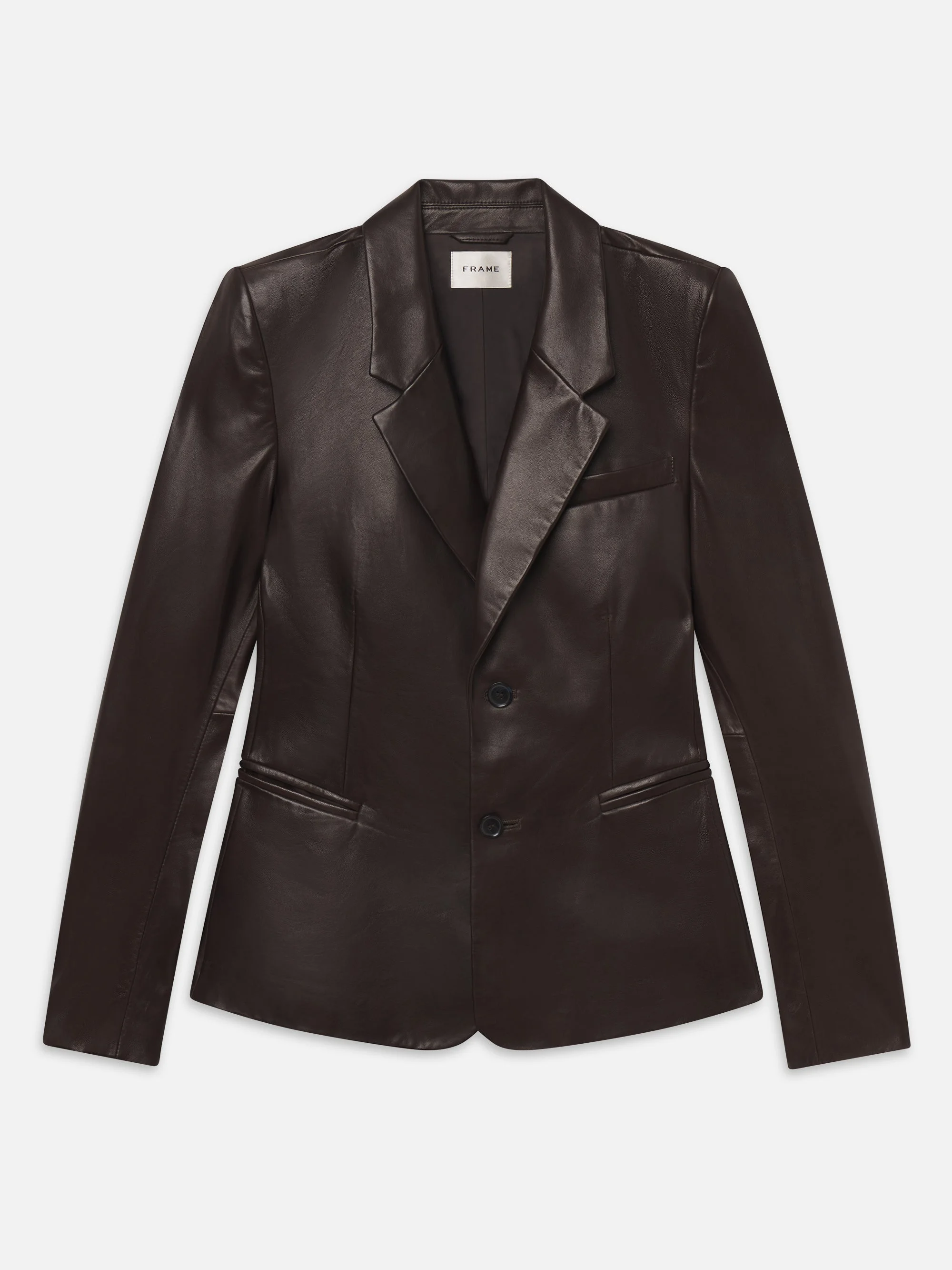 The Femme Leather Blazer - 1