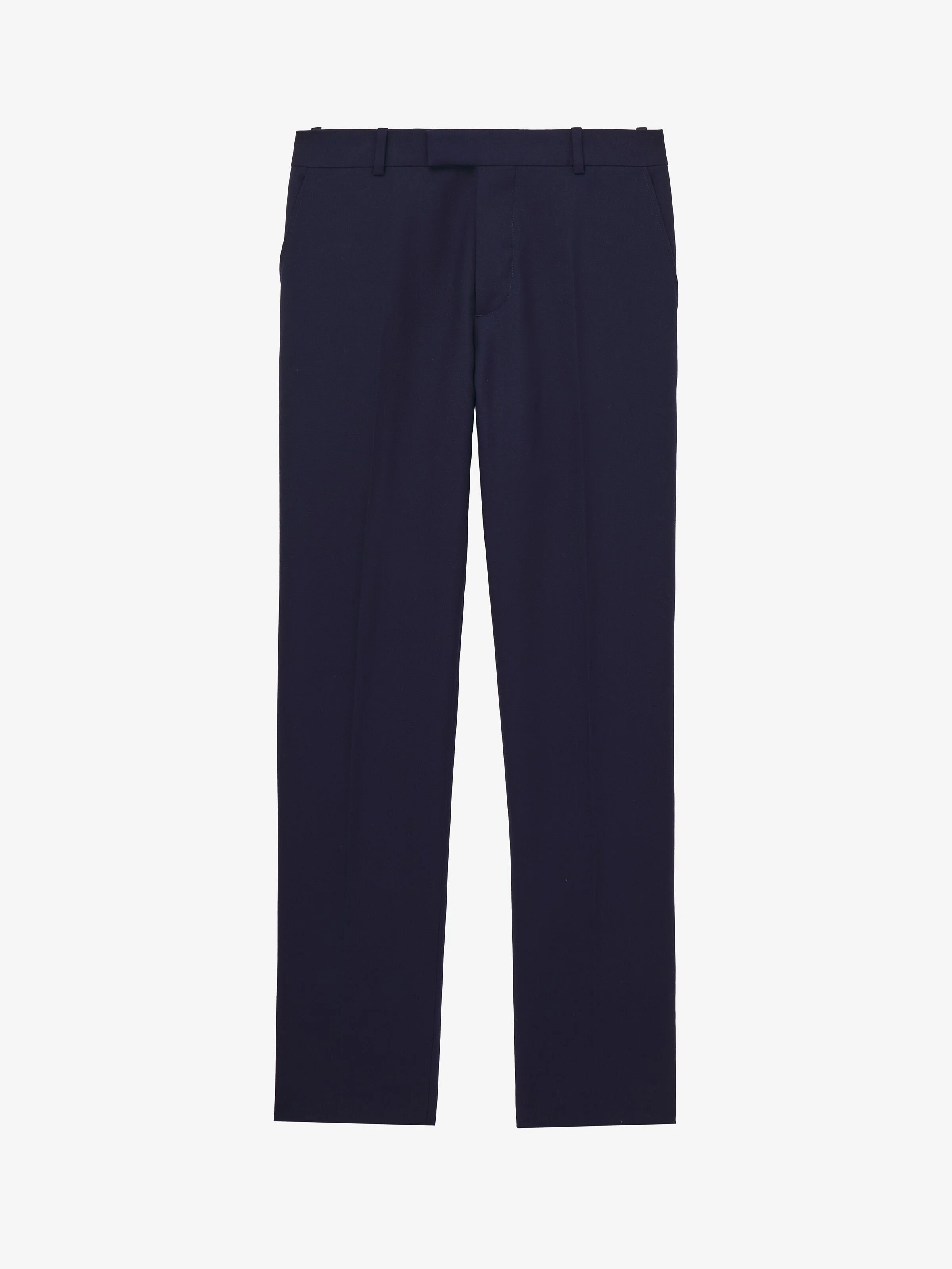 Low-Waisted Cigarette Trousers - 1