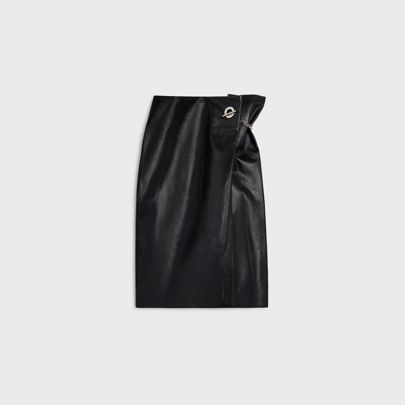 midi skirt IN calfskin 1