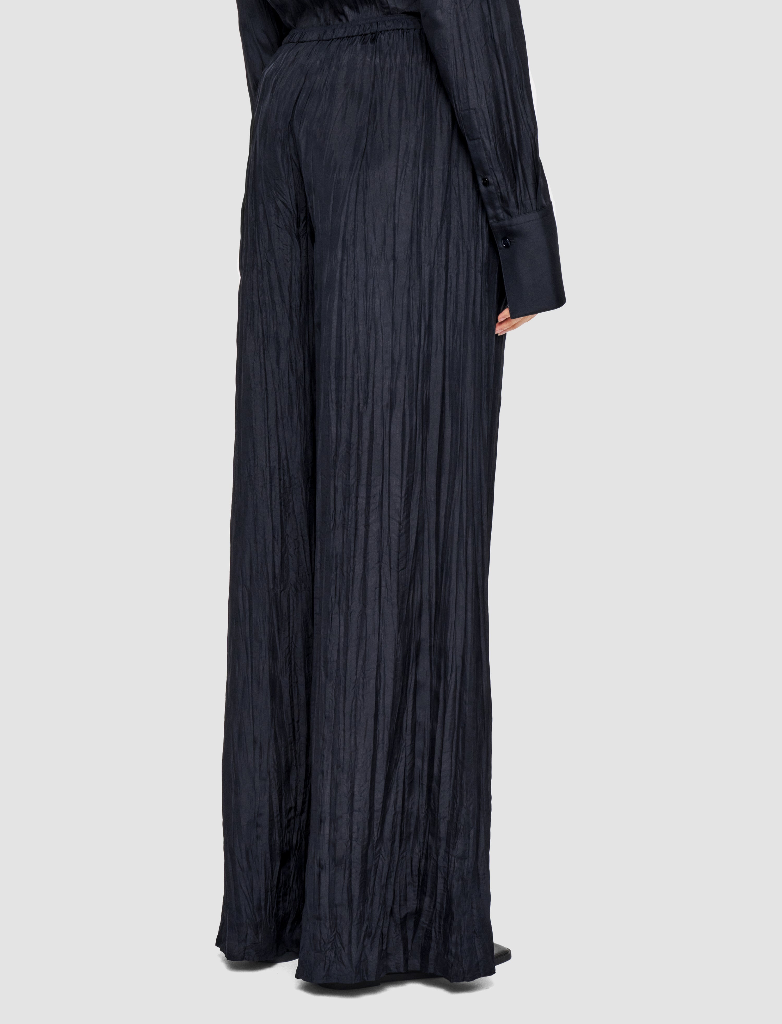 Thoresby Habotai Silk Trousers - 3