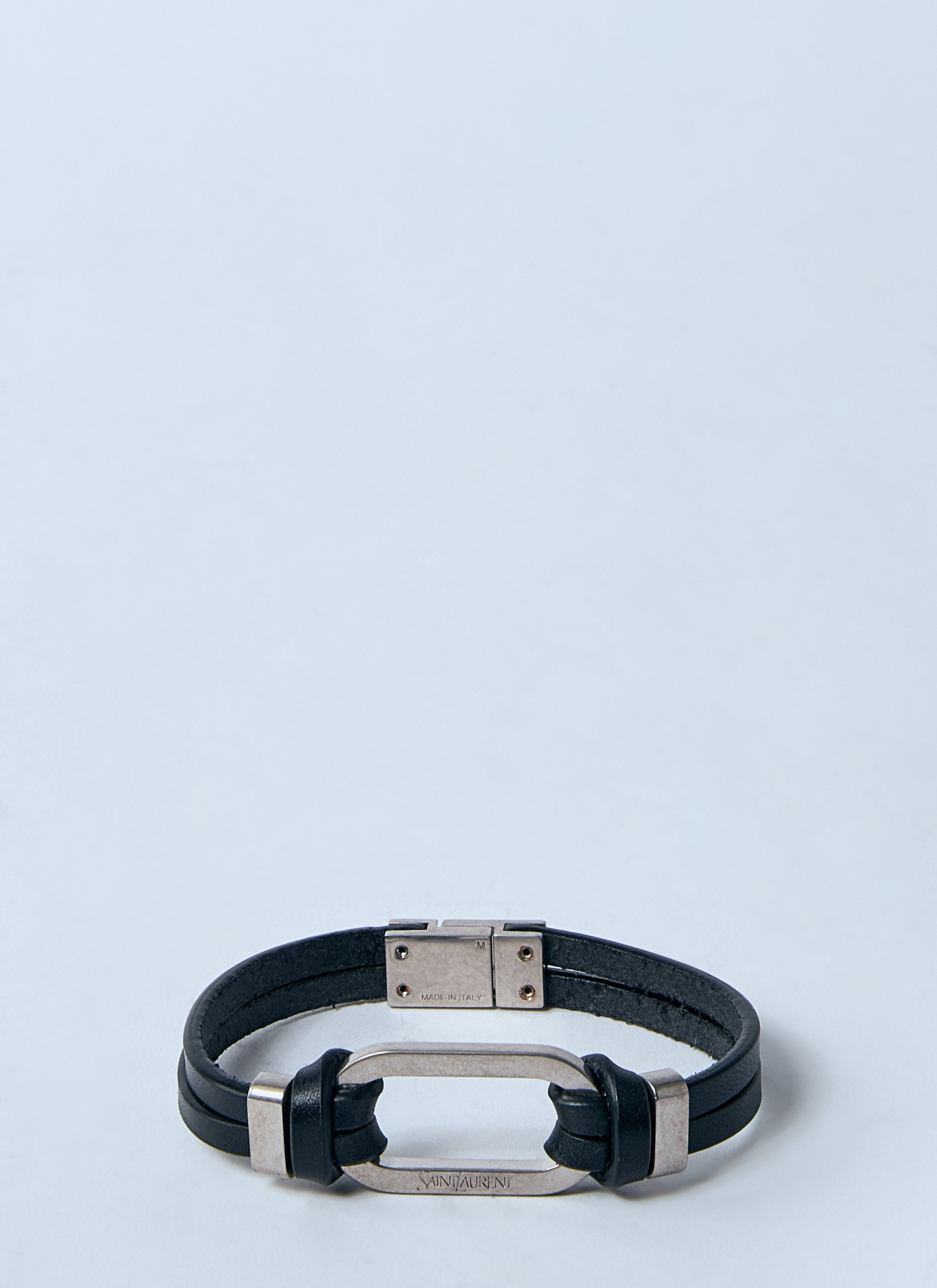 Saint Laurent Men Oval Ring Bracelet - 5