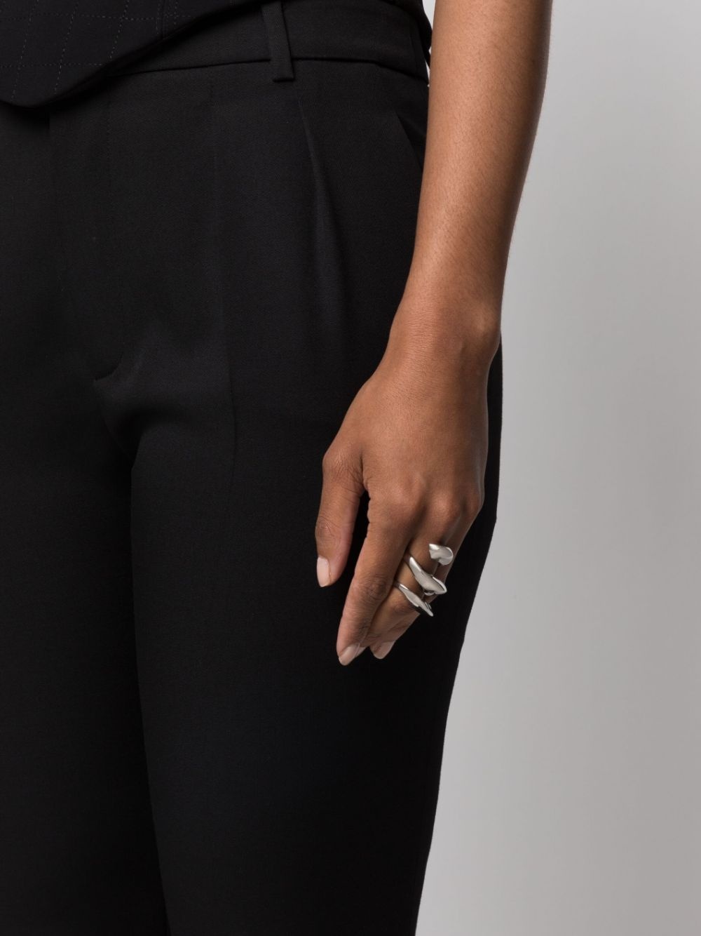 Twisted polished-finish ring - 2
