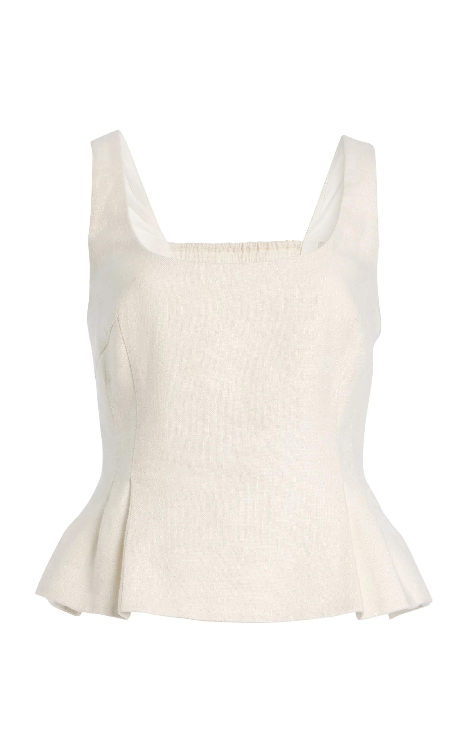 Exclusive Rosalie Linen Top white - 1