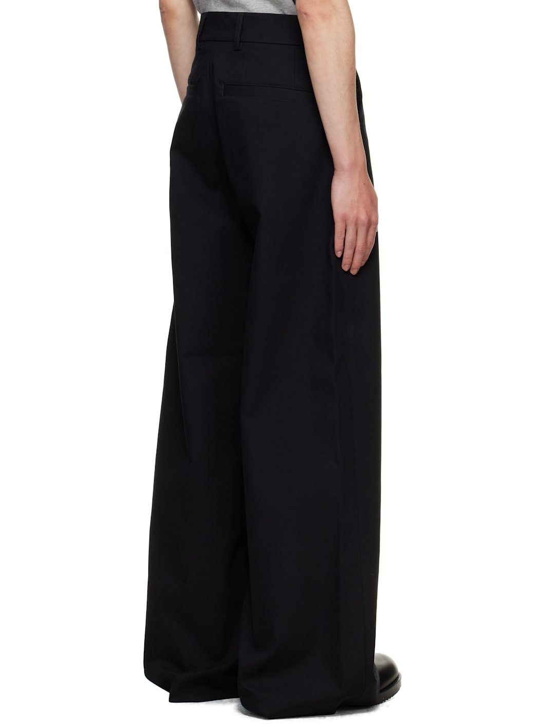 Black Sailor Trousers - 3