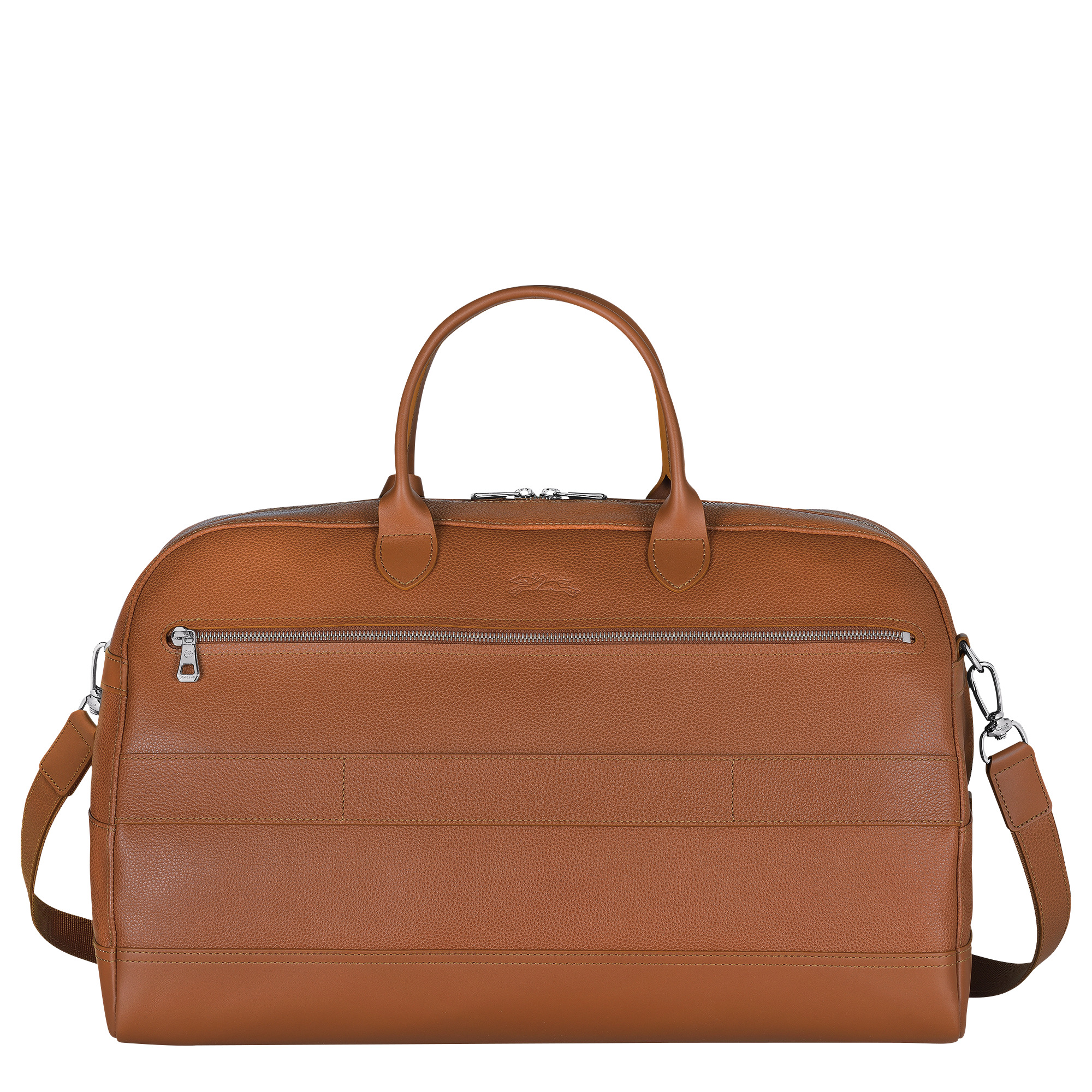 Le Foulonné M Travel bag Caramel - Leather - 4