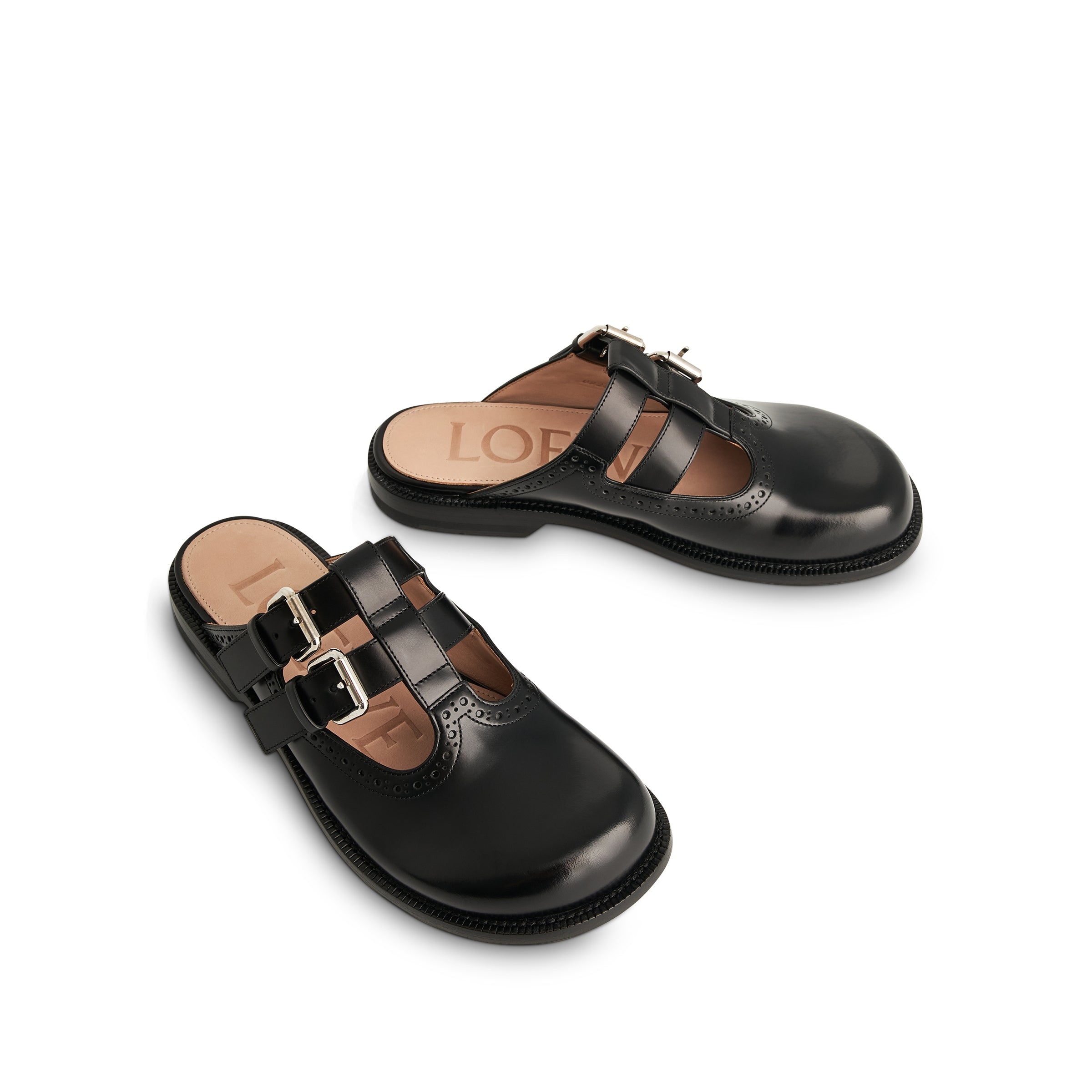 Campo Mary Jane Mule in Black - 4