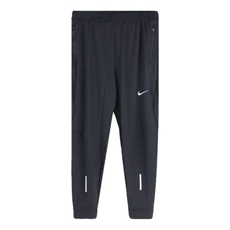 Nike 반사 훈련 스포츠 빠른 건조한 긴 바지 검정 857839-010 - 1