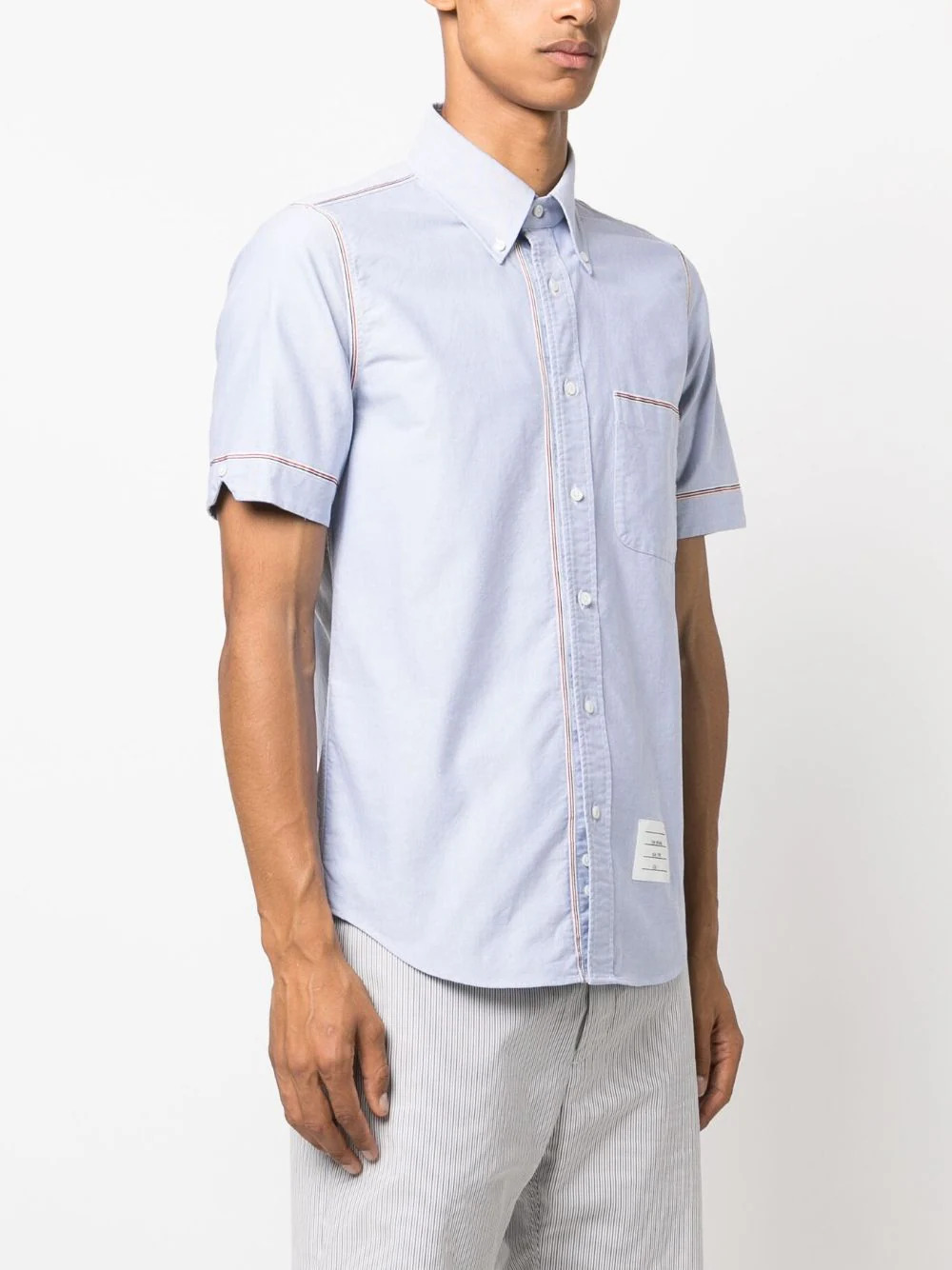 RWB Stripe Cotton Shirt - 3