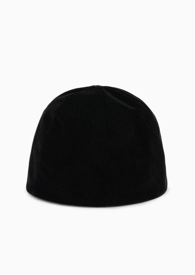 GIORGIO ARMANI Velvet hat outlook