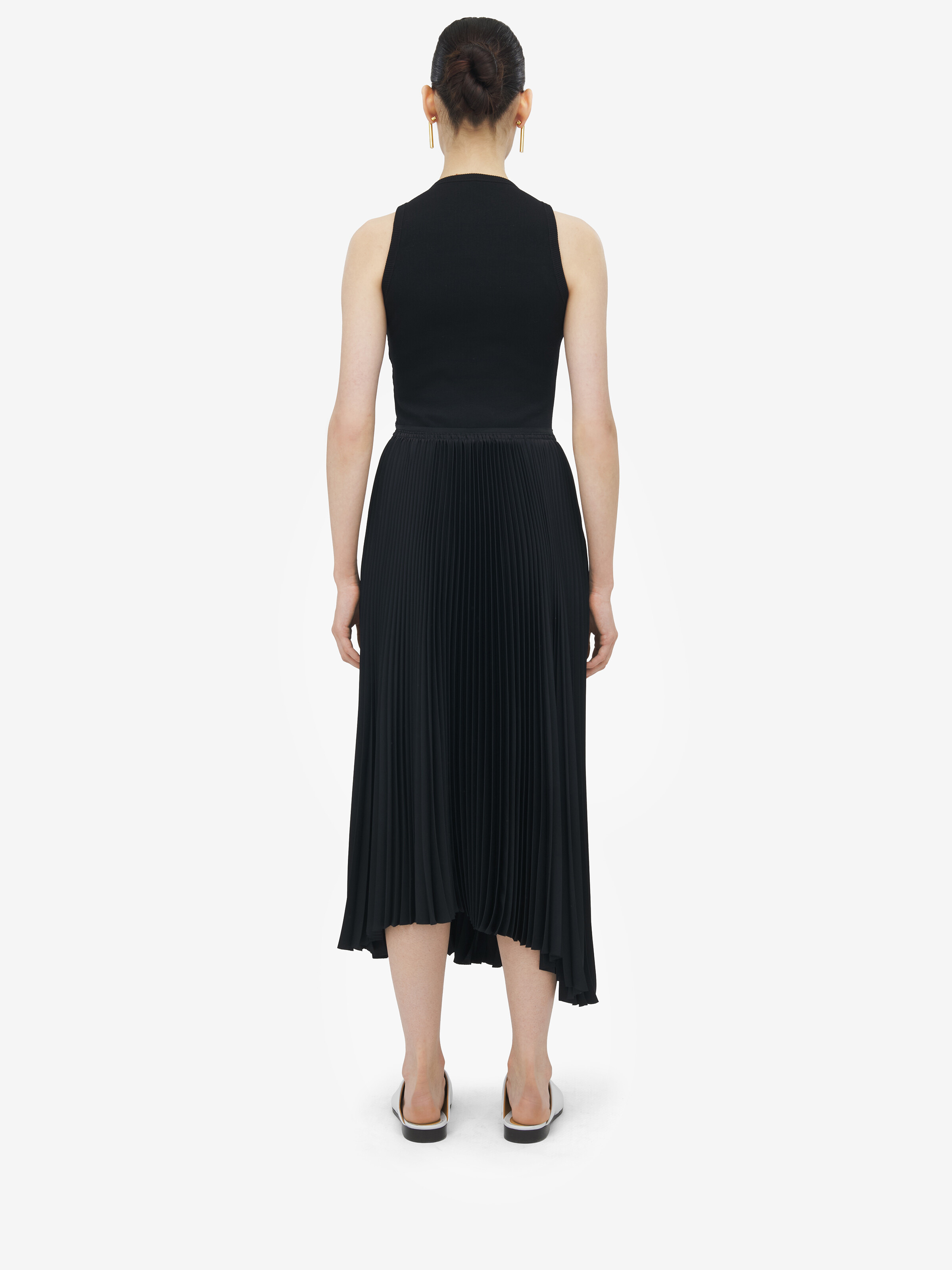 Cotton Rib Midi Dress - 4