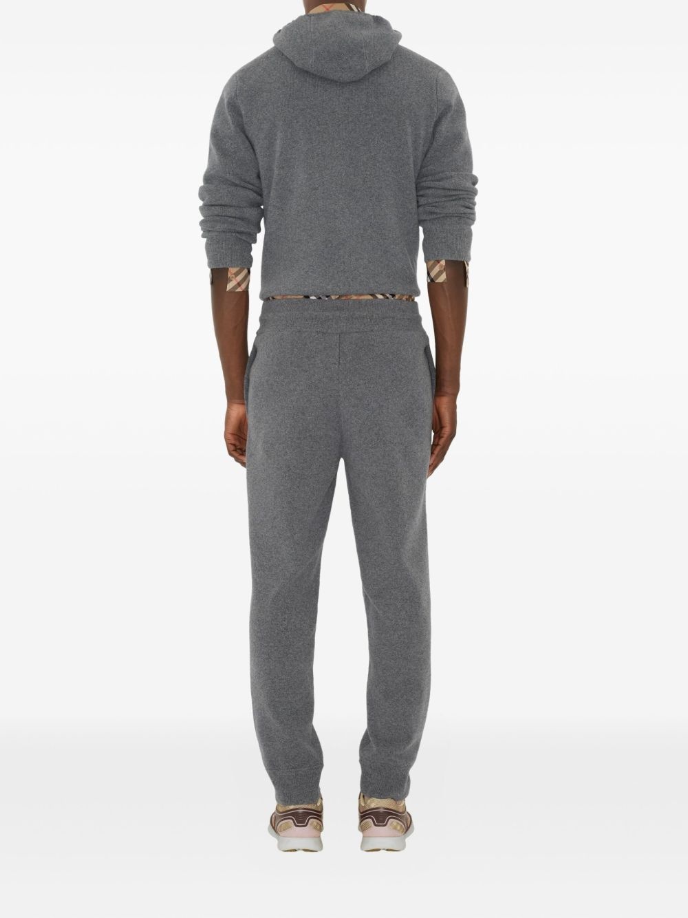 drawstring-waistband track pants - 3