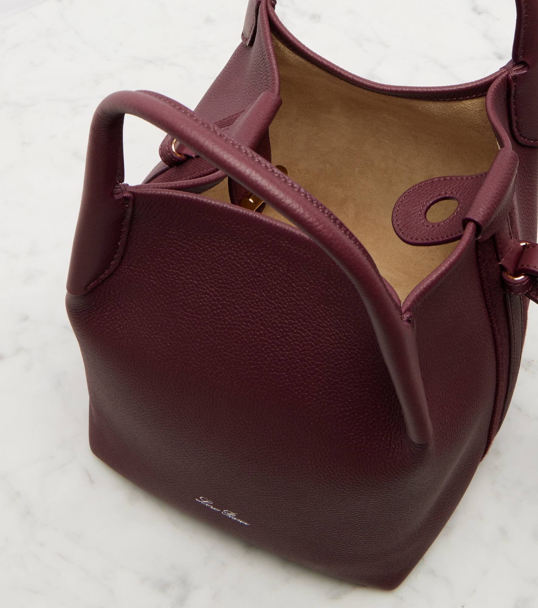 Bale Small leather bucket bag - 3