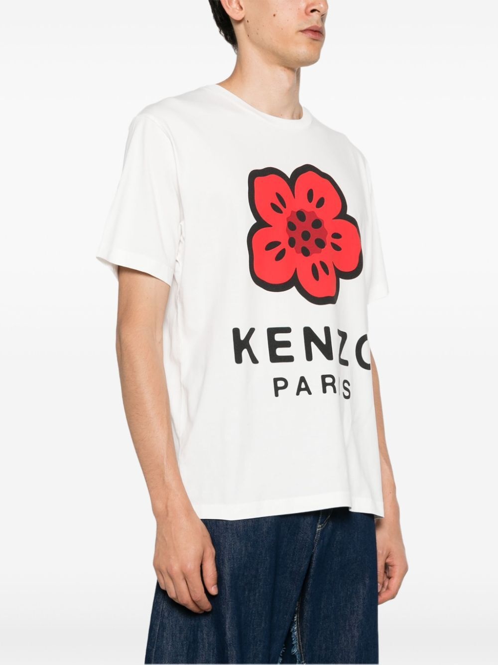 Boke Flower-Print T-Shirt - 2