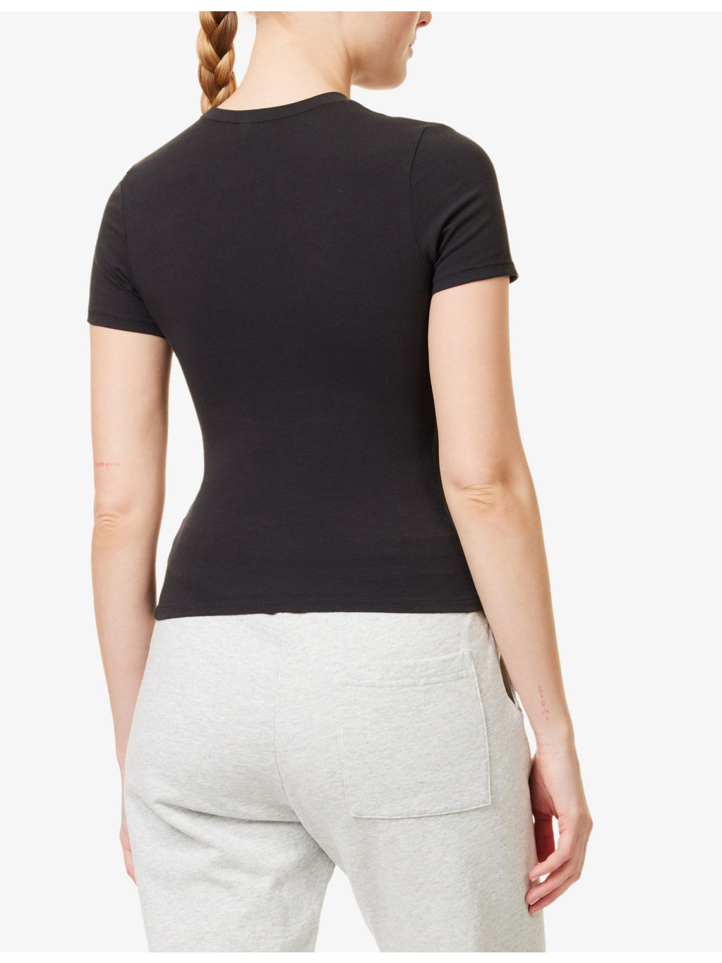 Round-Neck Pack-of-Two Stretch-Cotton T-Shirt - 4