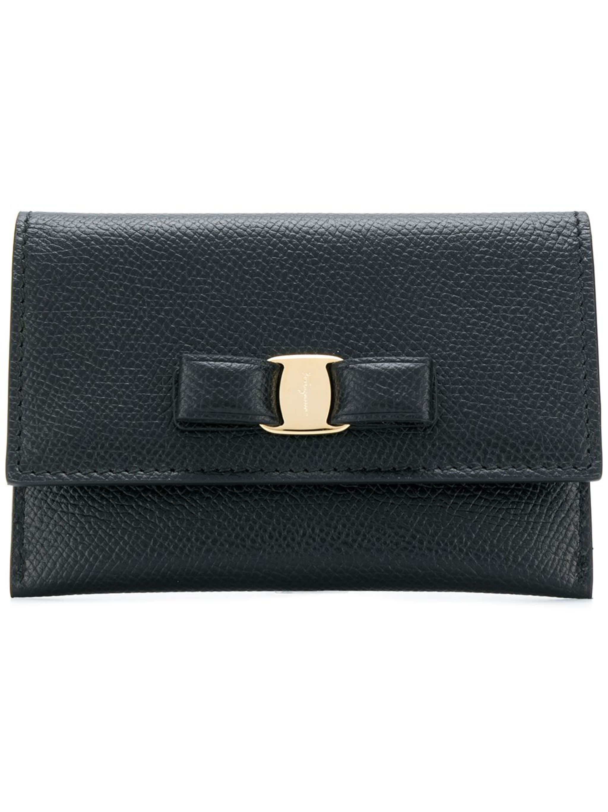 Vara bow-detail leather wallet - 1