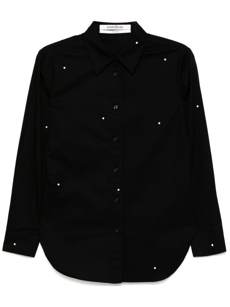 pearl-embellished 셔츠 1