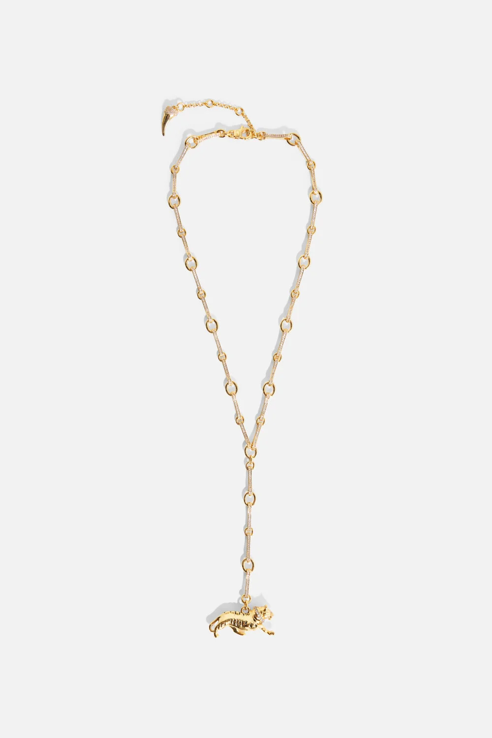 GILDED REALMS LEOPARD NECKLACE GOLD - 1