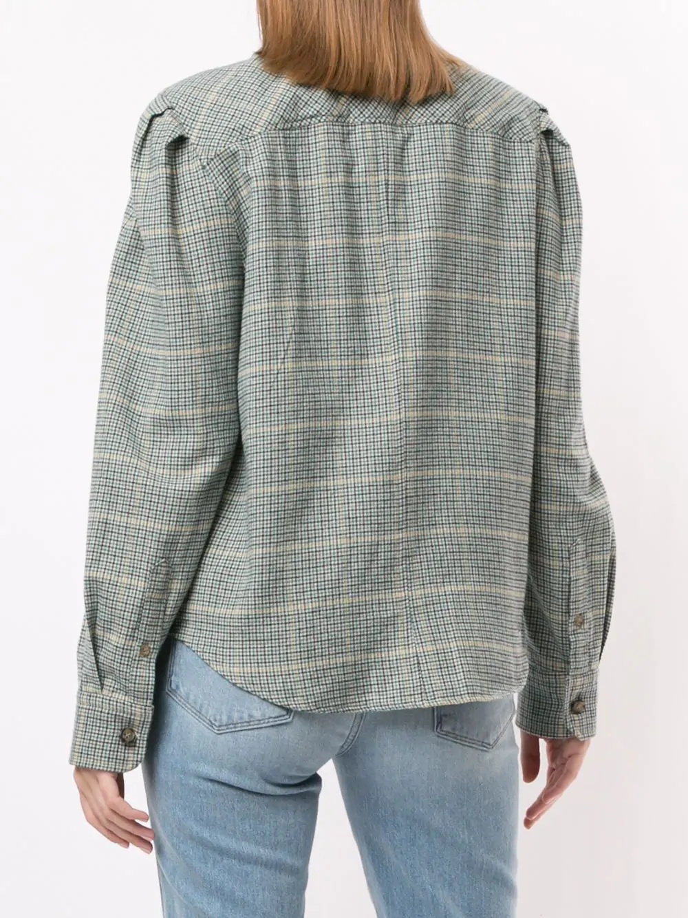 Falco checked long-sleeved shirt - 4