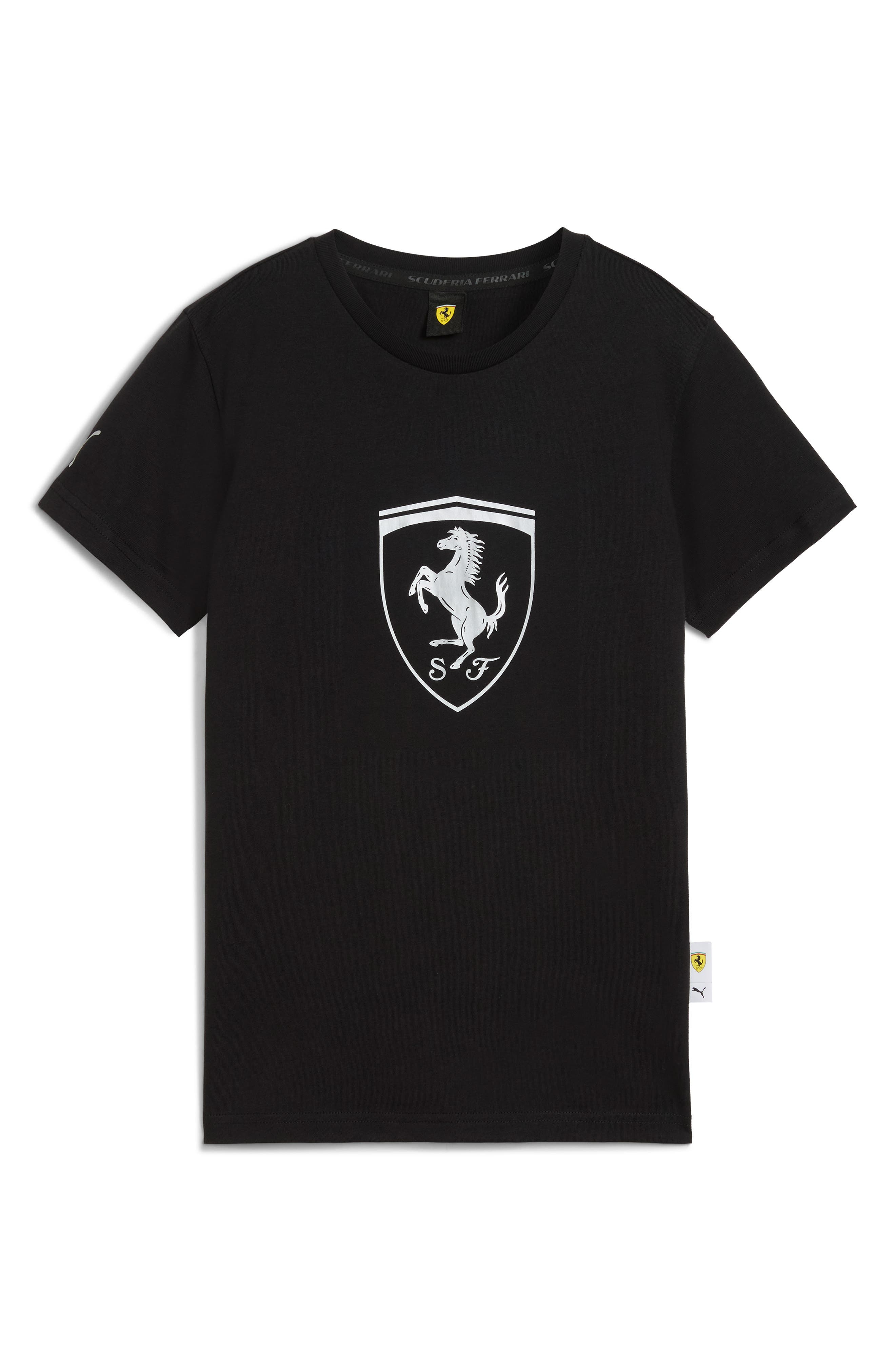 PUMA x Ferrari Sportswear Cotton Graphic T-Shirt in Puma Black at Nordstrom - 3
