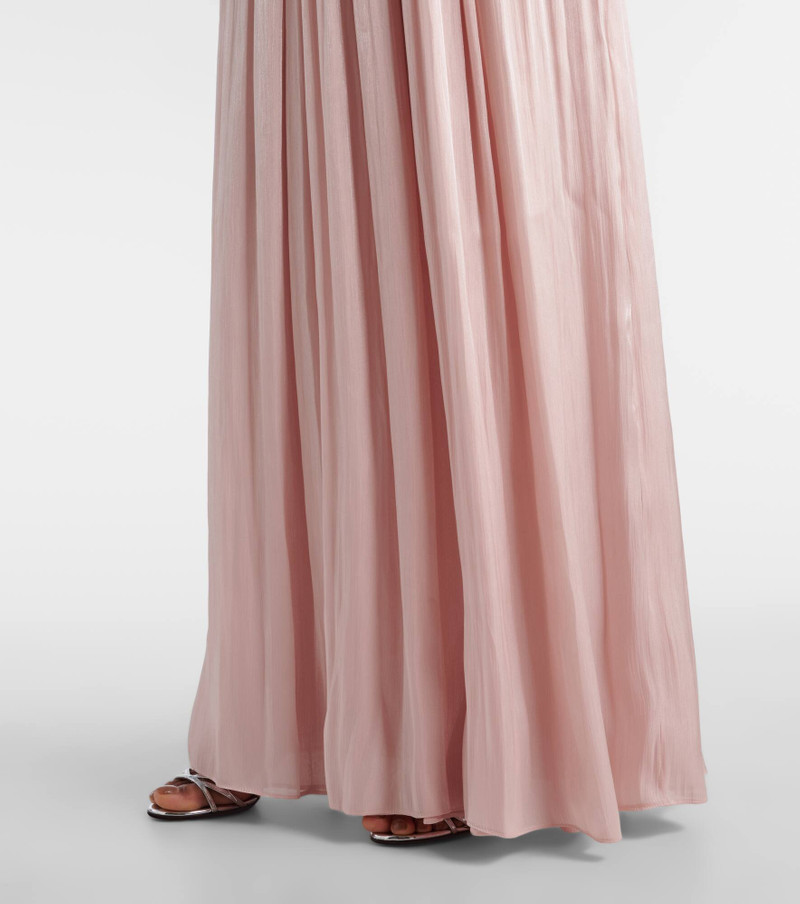 Jazmin georgette lamé gown 6