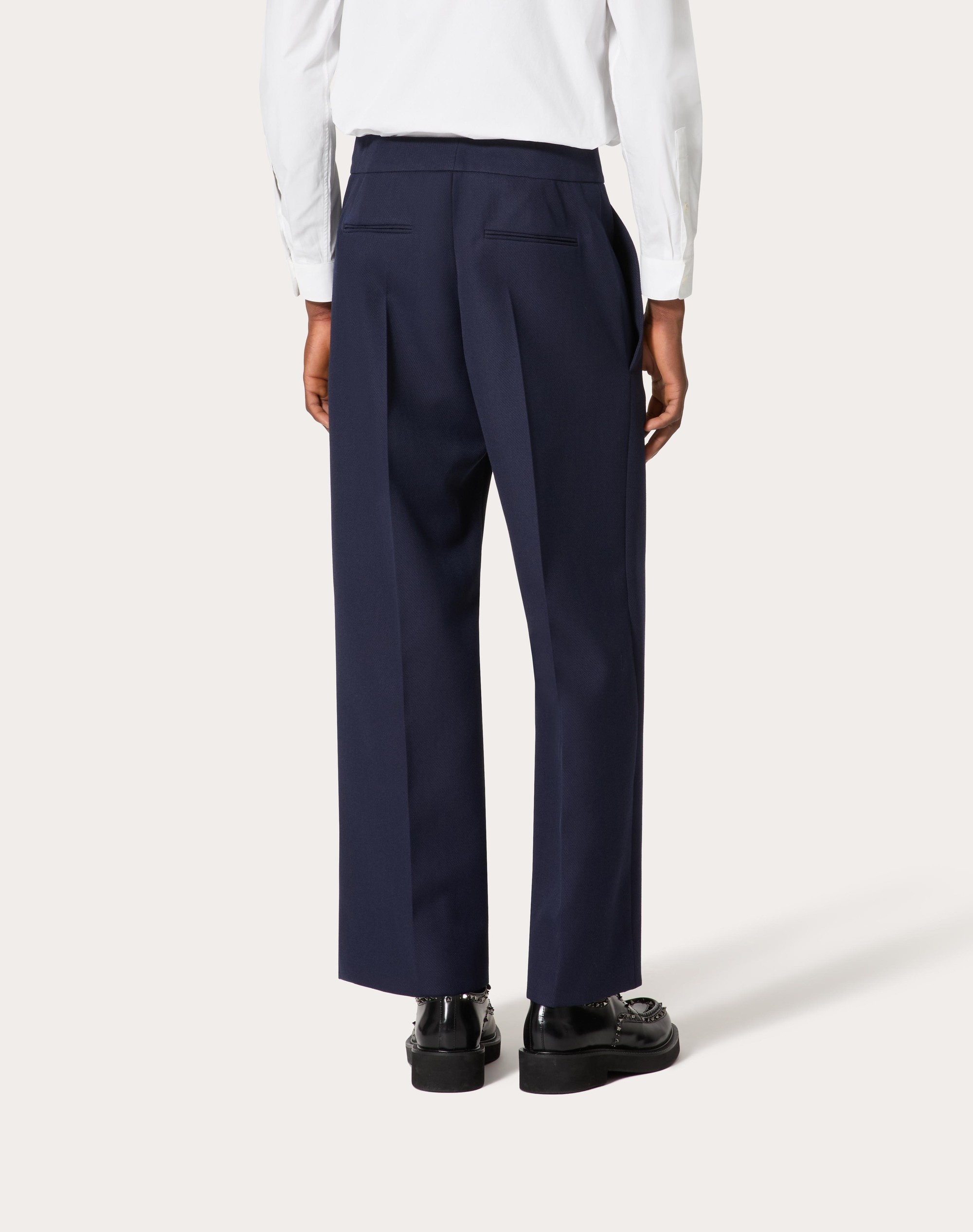 TECHNICAL WOOL PANTS - 4