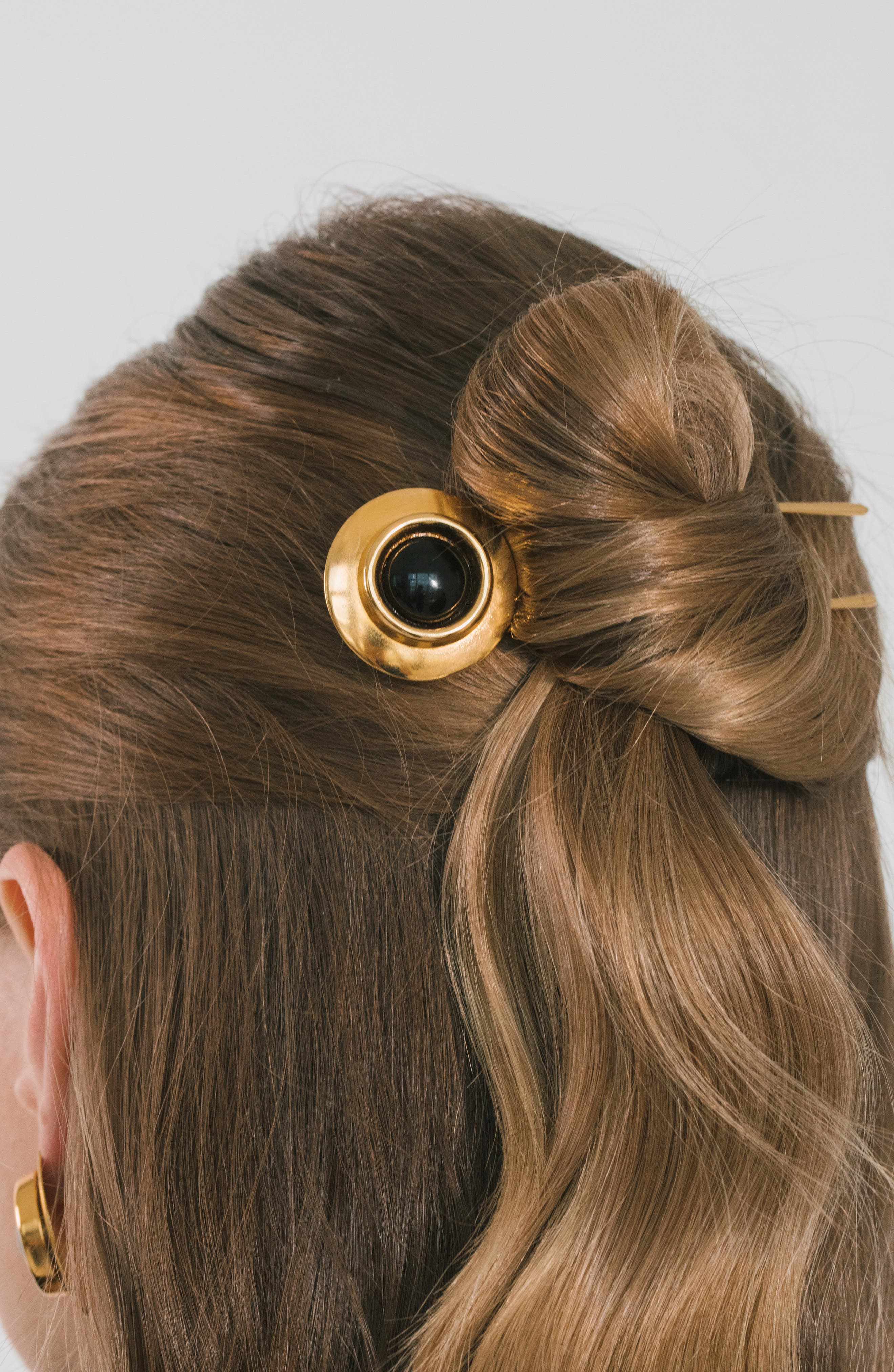 Jennifer Behr Alva Hairpin in Onyx at Nordstrom - 4