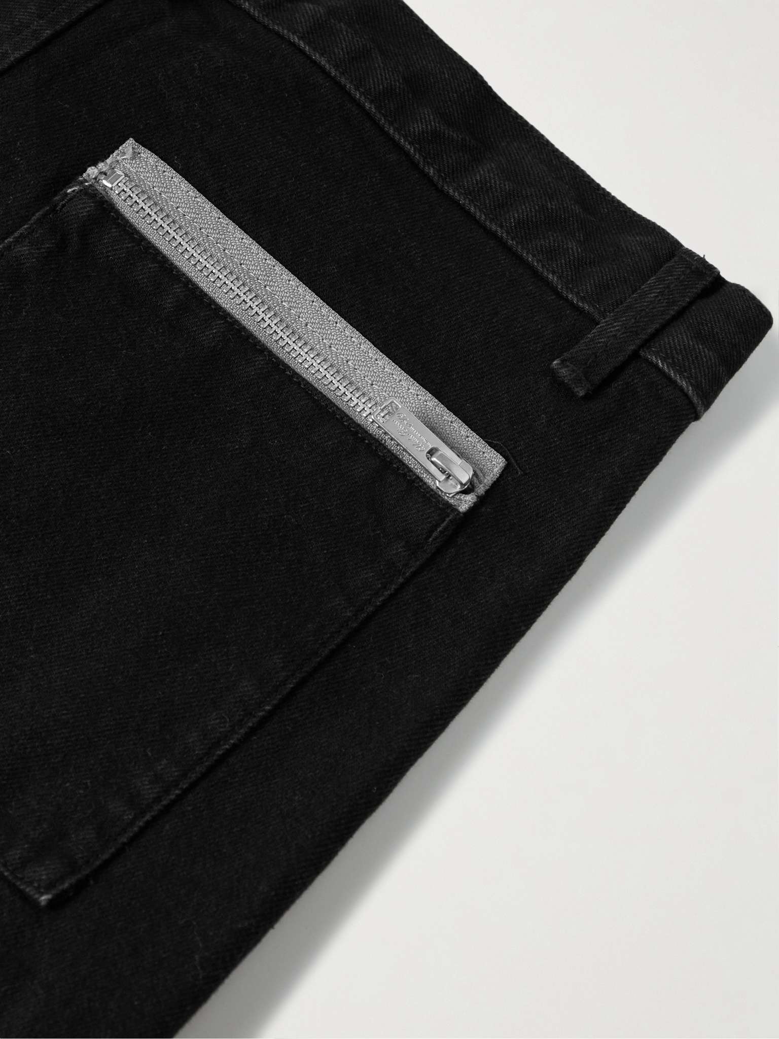 Slim-Fit Zip-Embellished Jeans - 5