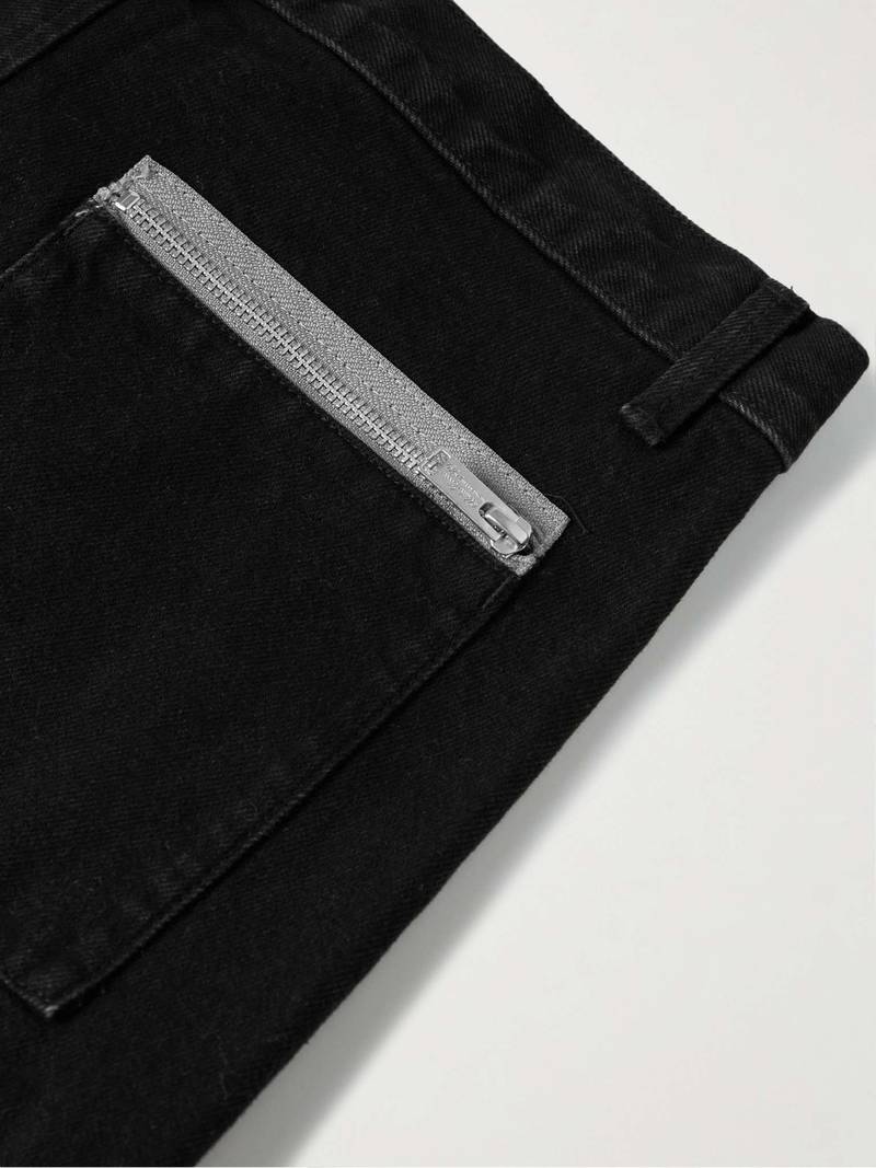 Slim-Fit Zip-Embellished Jeans 5