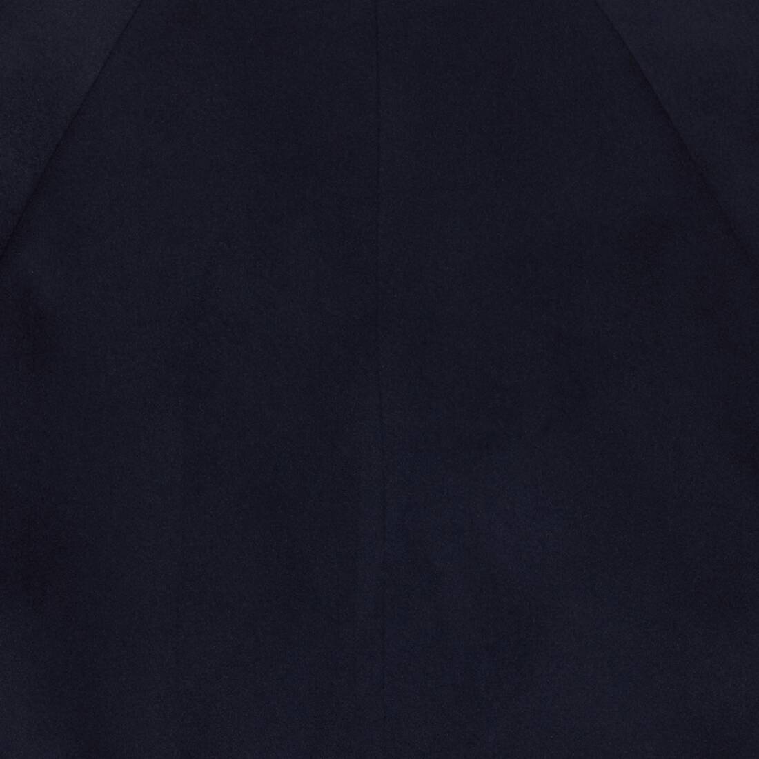 Men's Raglan Coat in Navy Blue - 7
