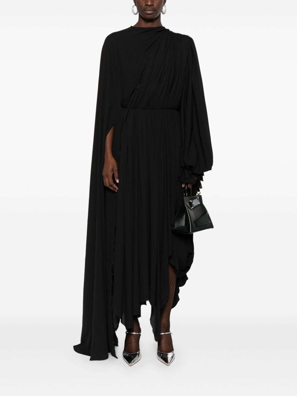 All In asymmetric midi dress - 2