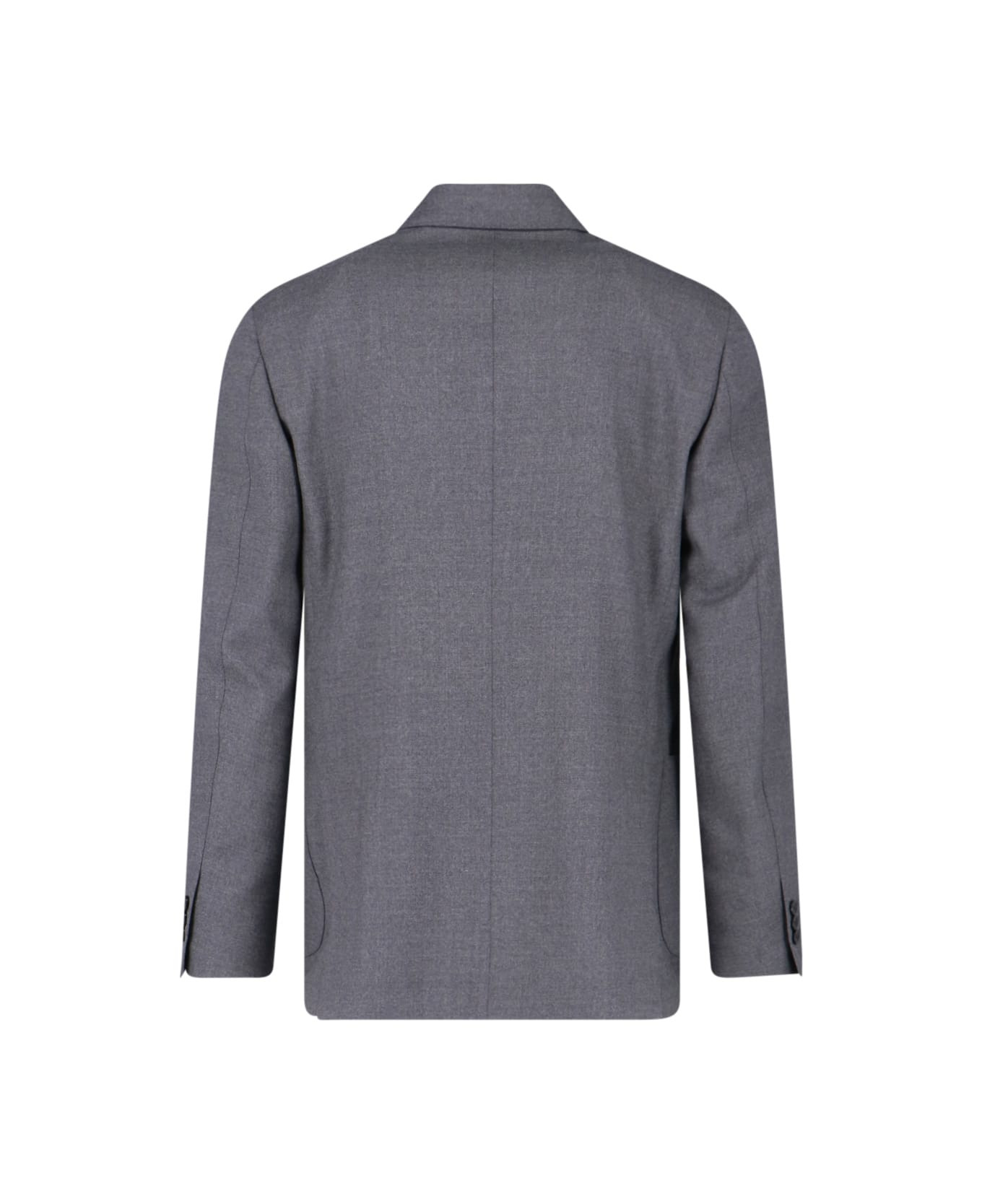 Double-breasted Virgin Wool Suit - 2
