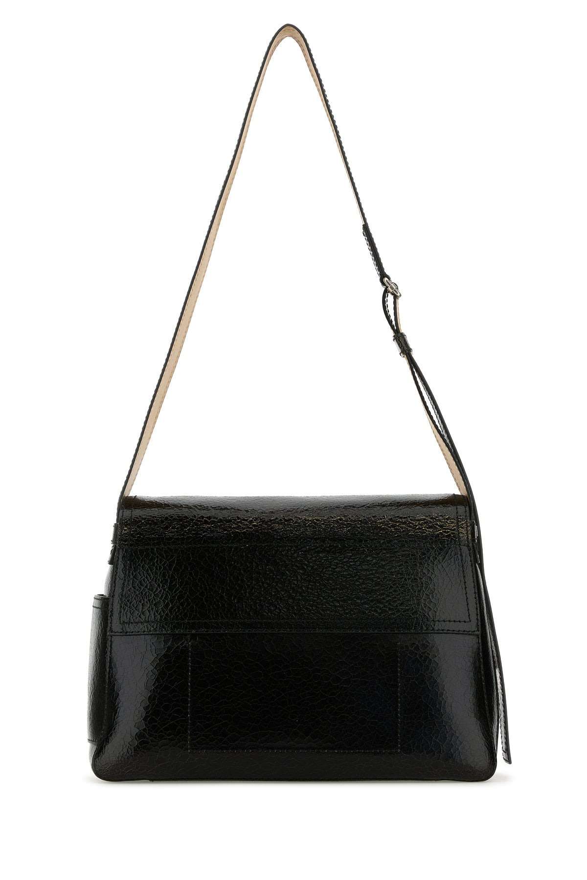 Black leather The Slouch crossbody bag - 3