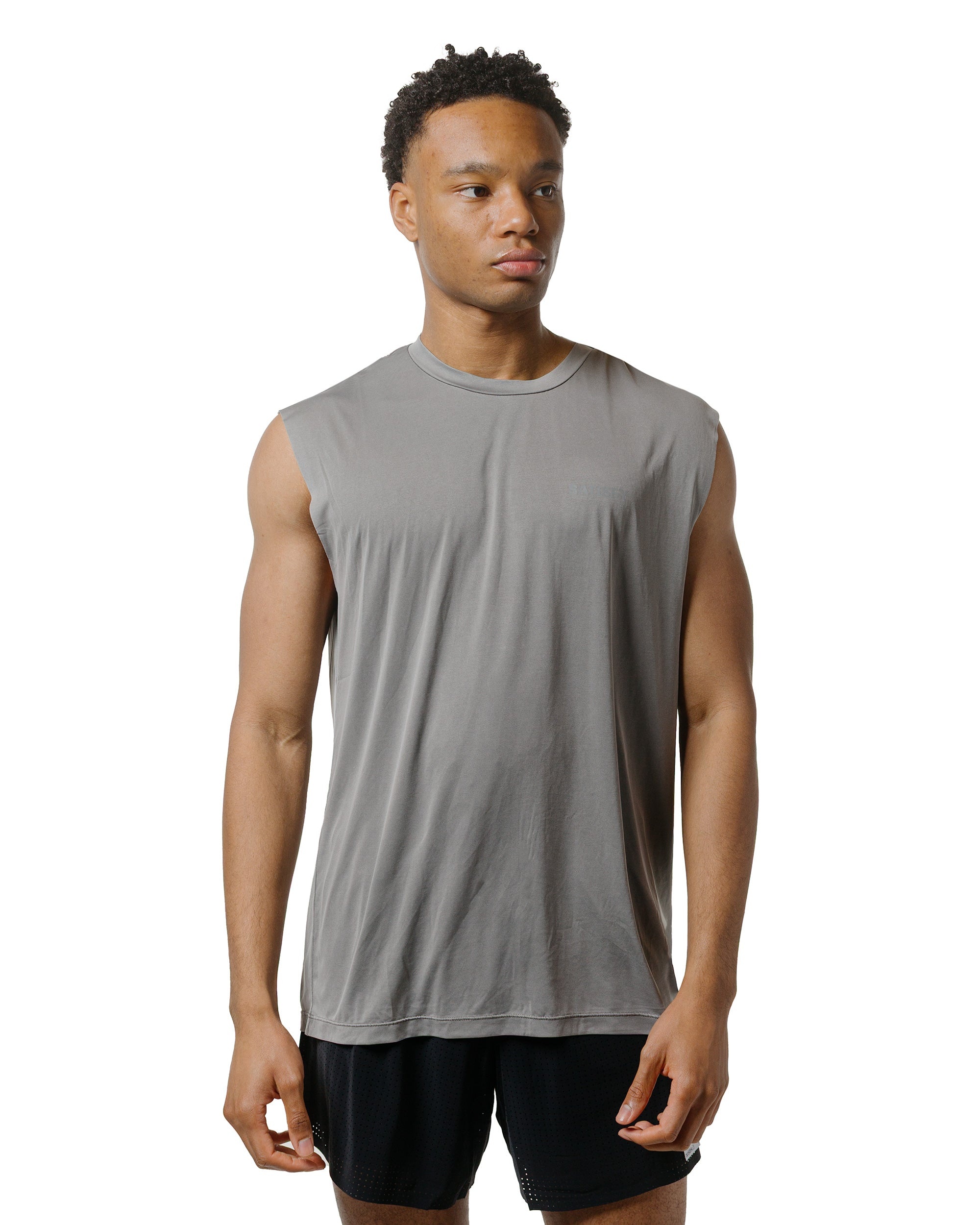 AuraLite Muscle Tee Mineral Graphite - 2