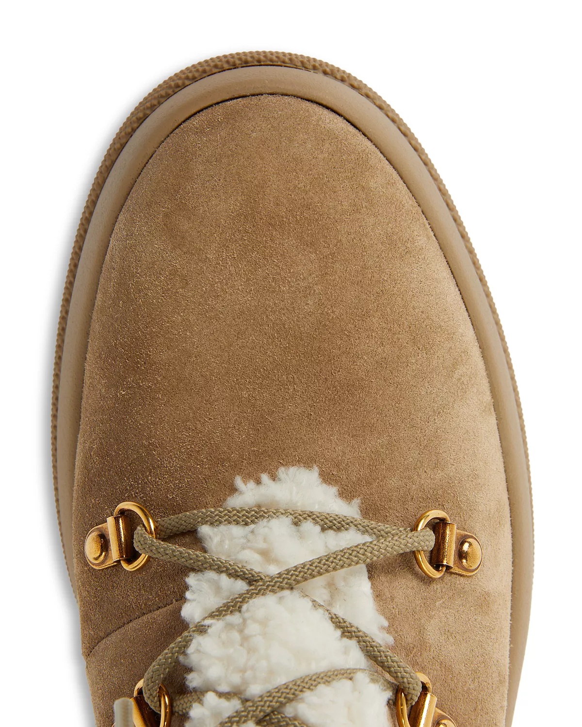 Women's Resile Trek Faux Fur Trim Lace Up Boots - 4