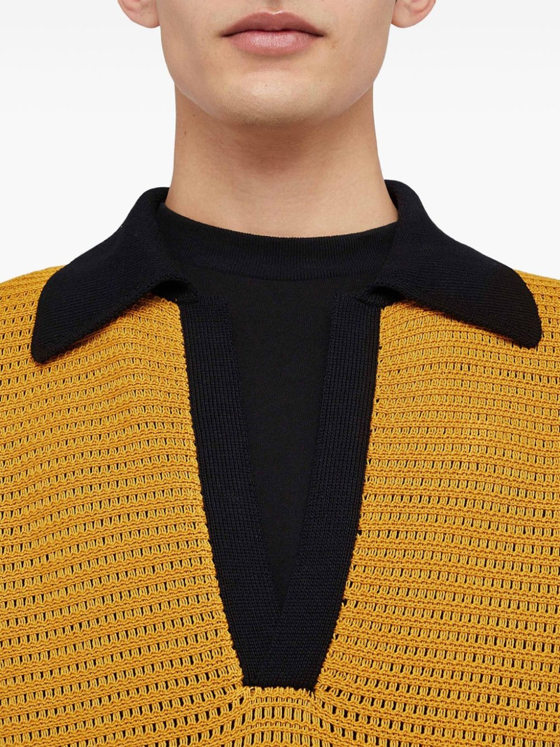 knitted polo shirt 4