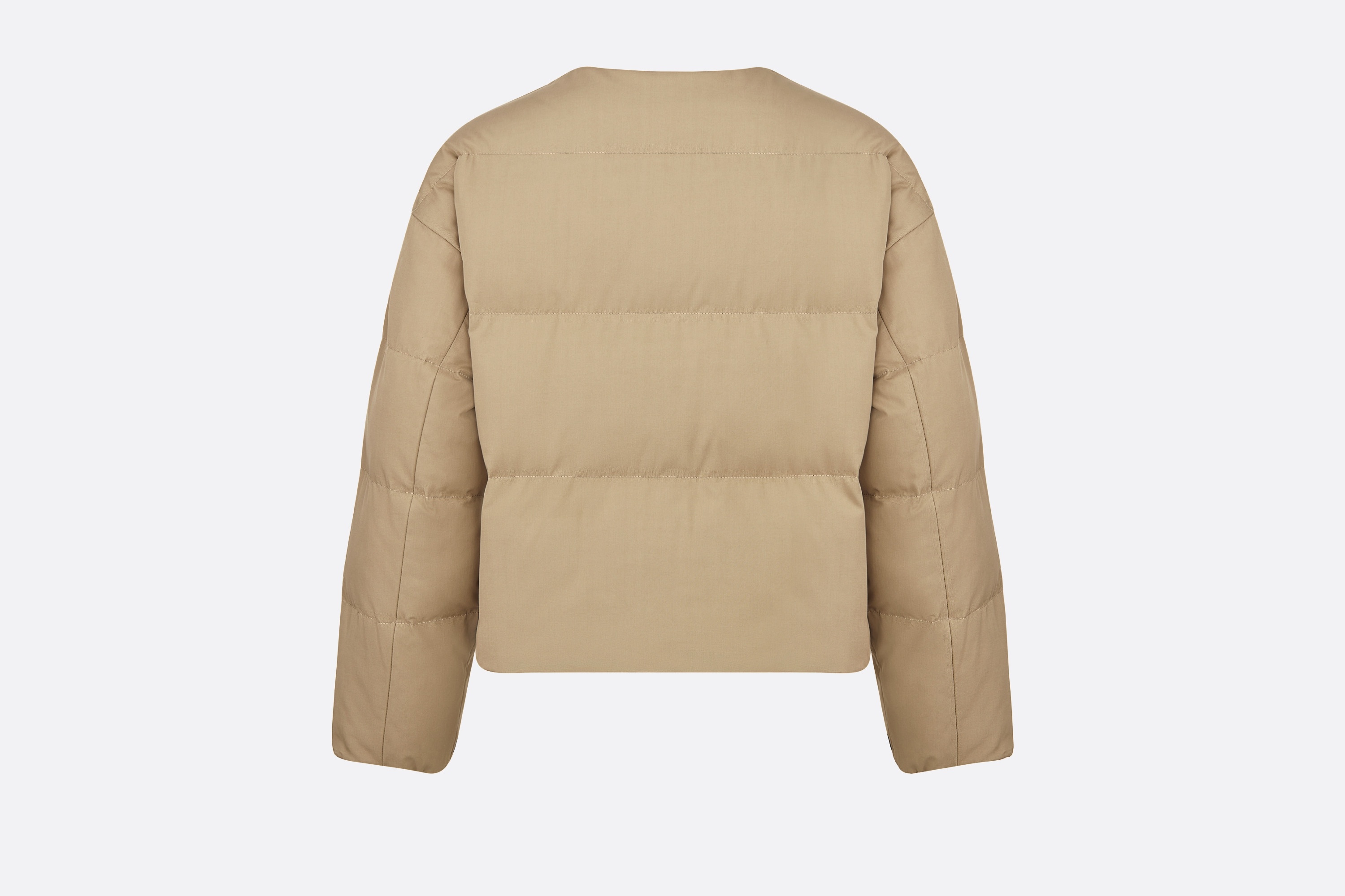 Puffer Jacket with Belt - 2