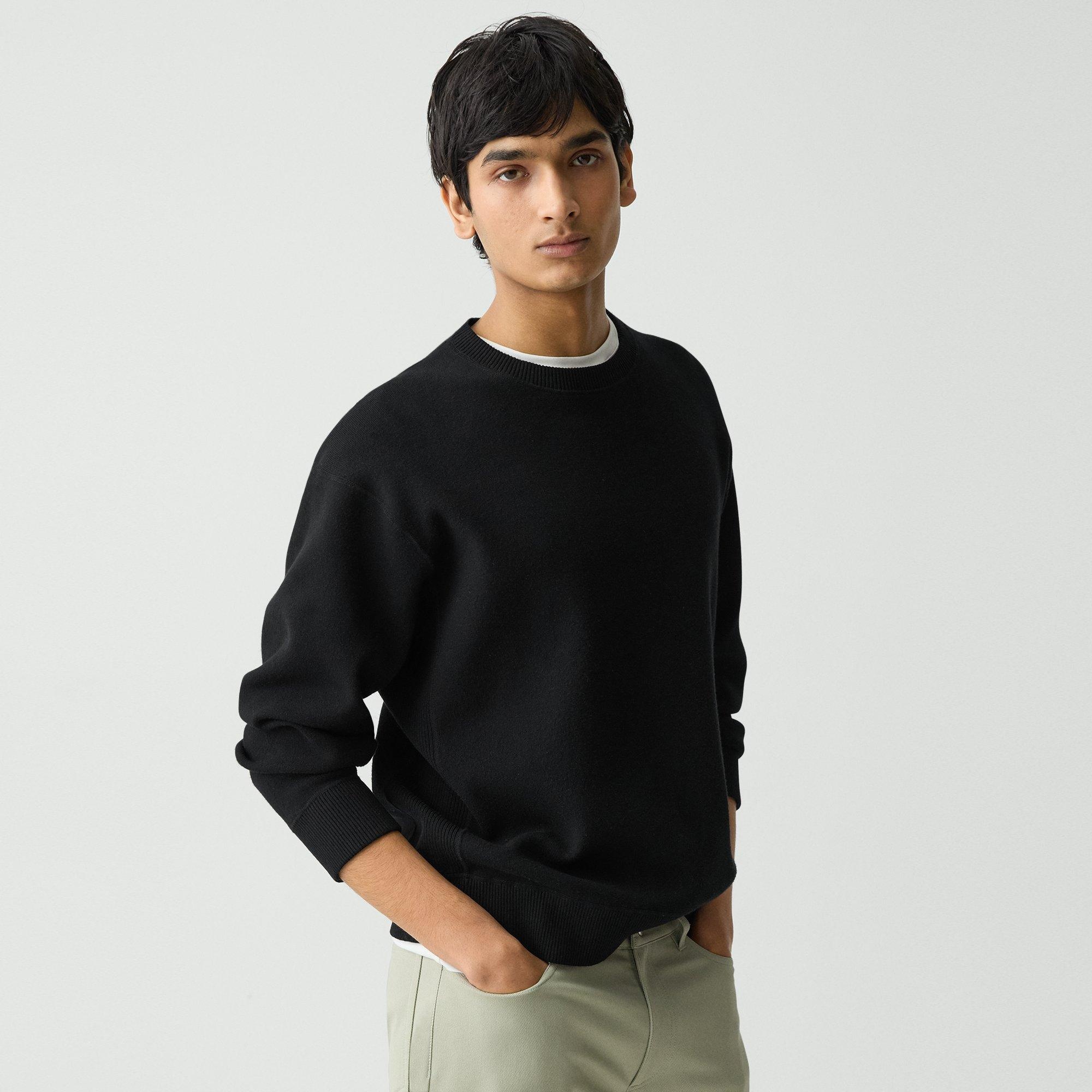 Relaxed Crewneck Sweatshirt in Light Bilen - 3