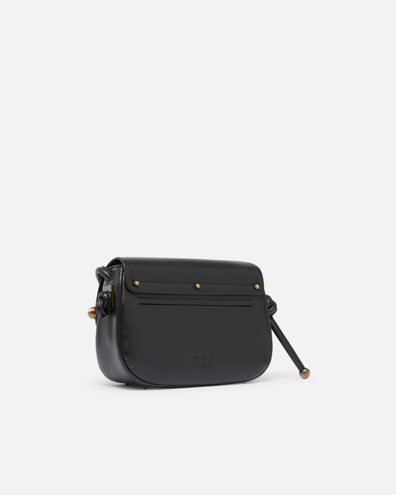 PINKO SOFT LEATHER CROSSBODY BAG outlook