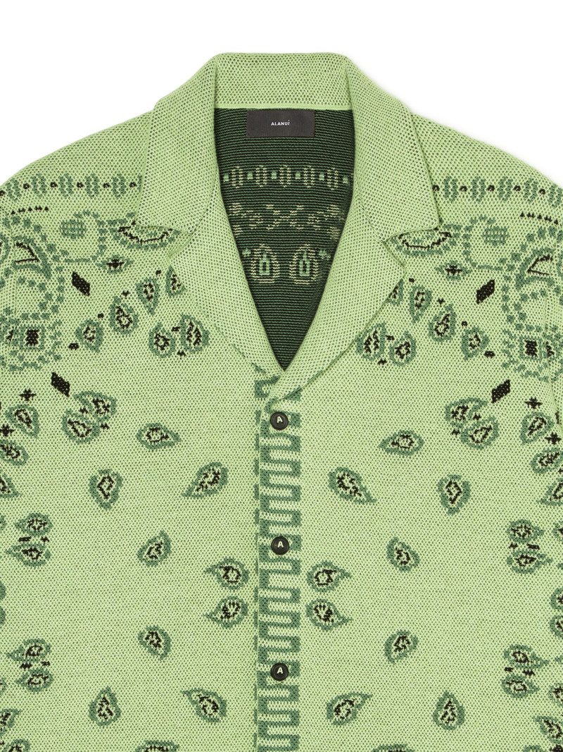 Cotton Piquet Bandana Shirt 9