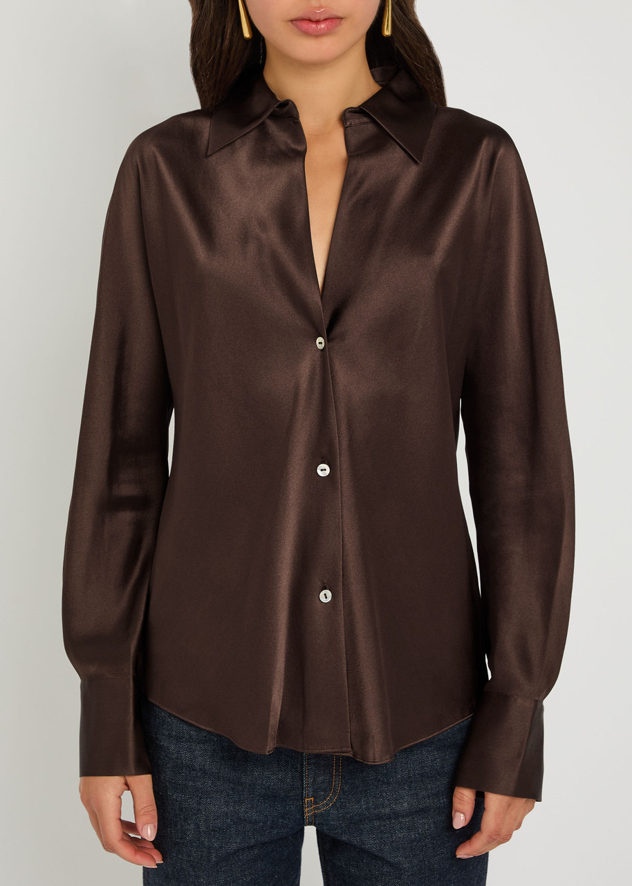 Silk-satin blouse - 2