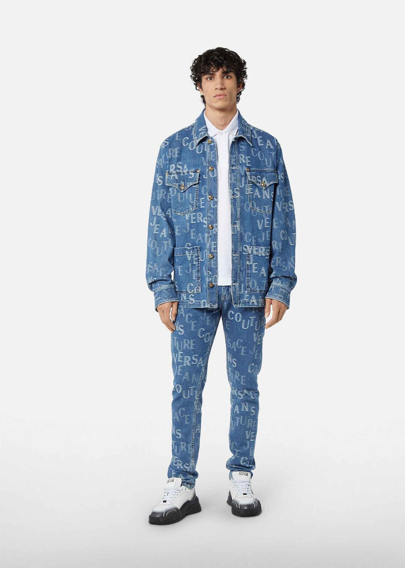 Logo Denim Jacket 4