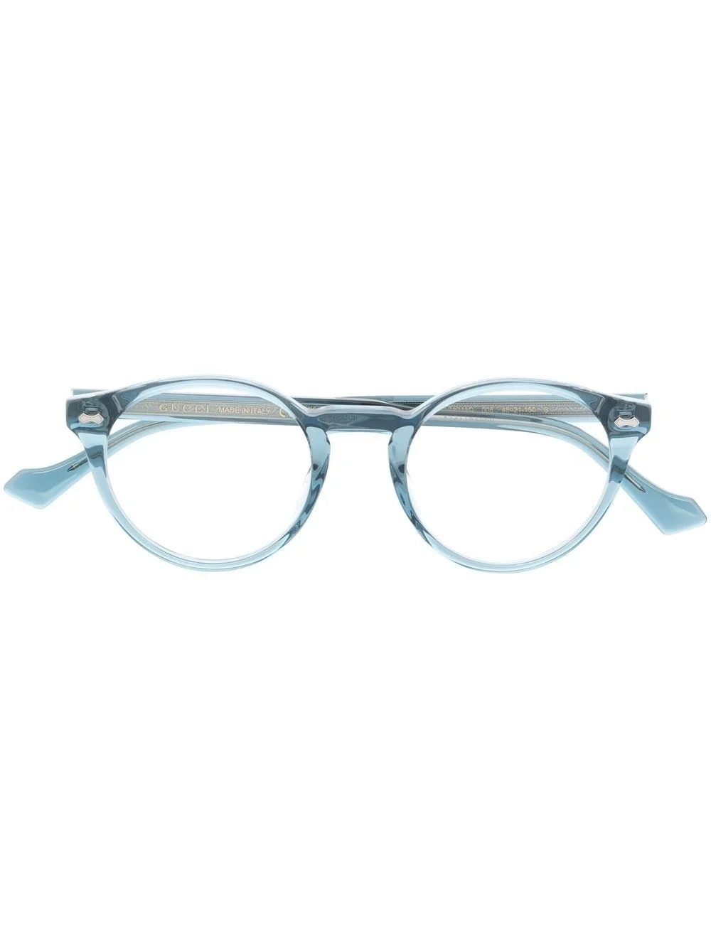 round frame optical glasses - 1