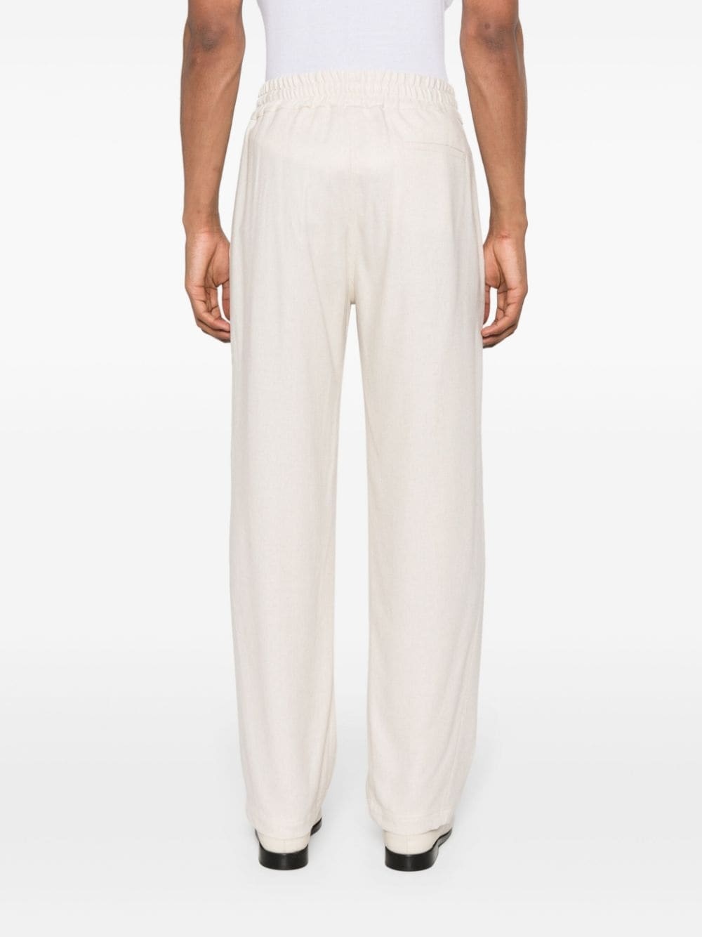 embroidered-logo track pants - 4