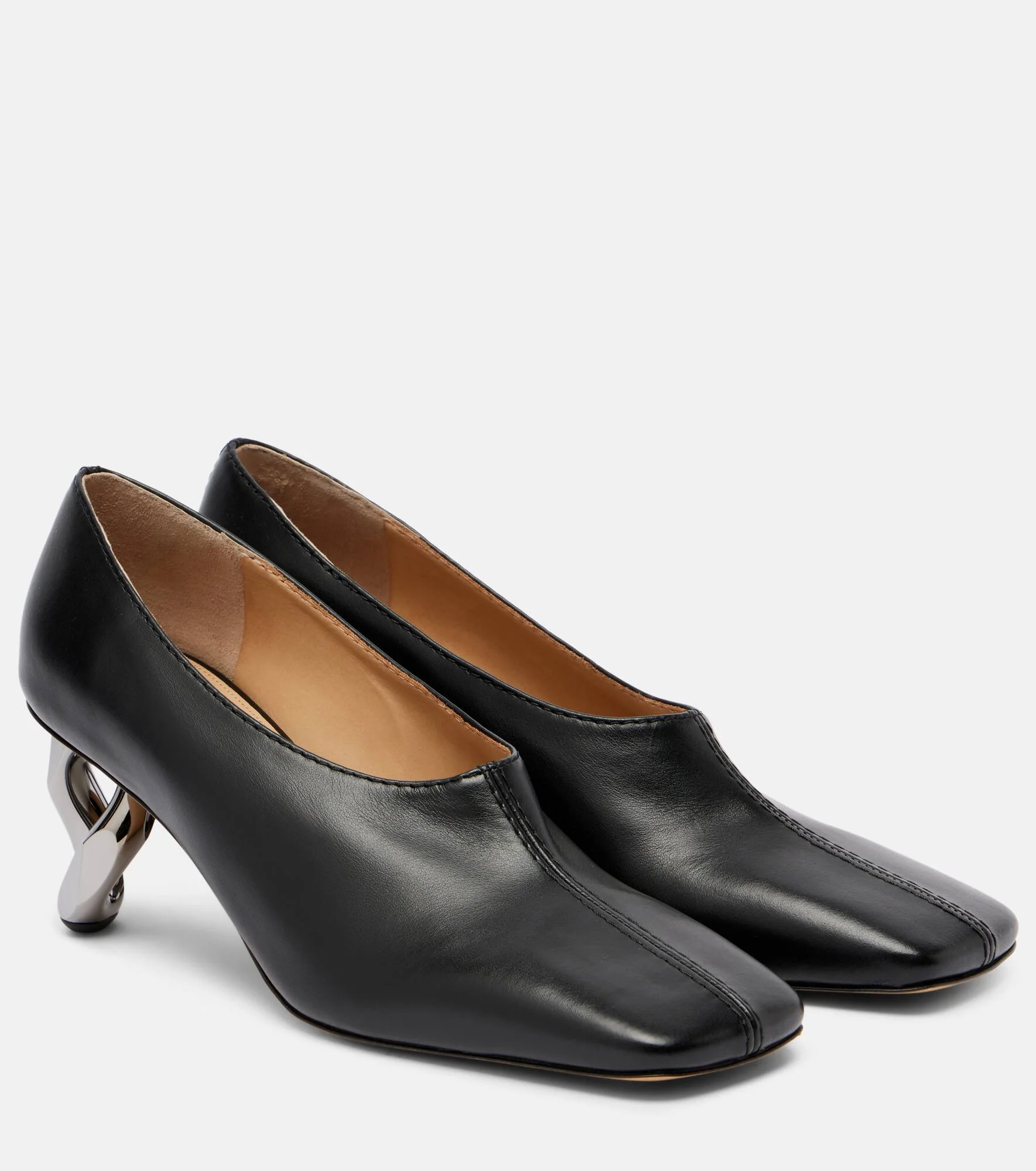 Chain 95 leather pumps - 1