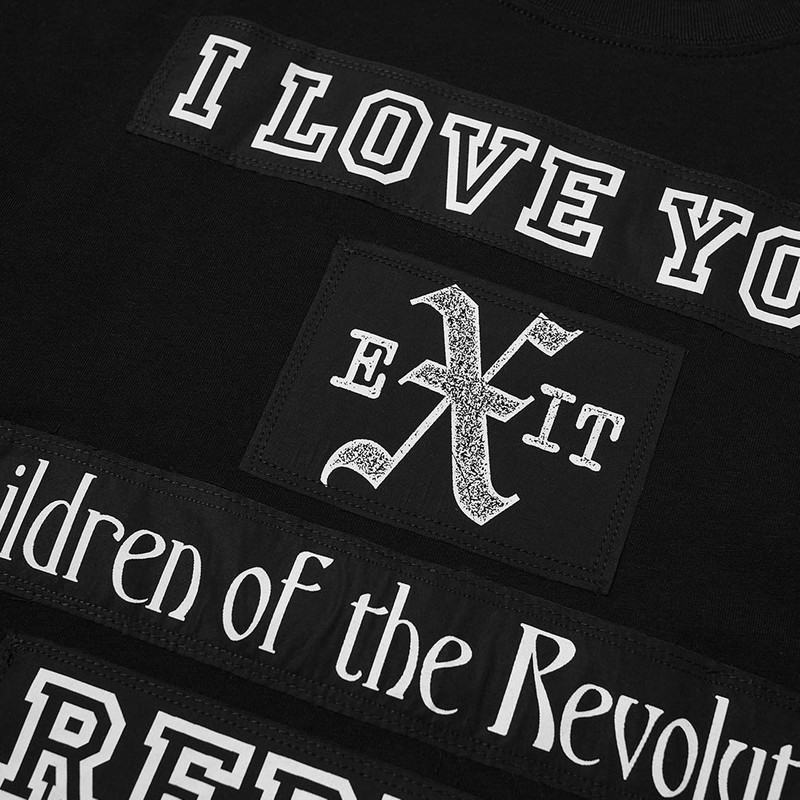 Raf Simons Raf Simons Oversized I Love You Tee outlook