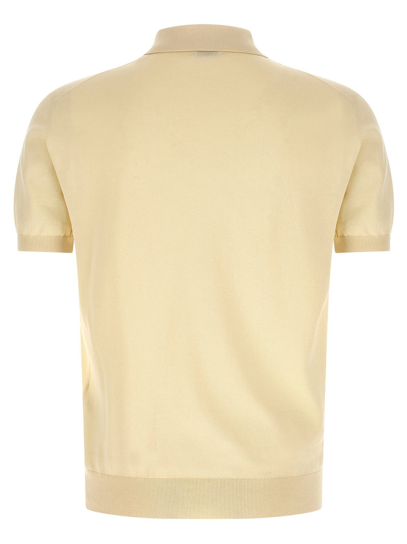 Etro Pegaso Polo Beige outlook