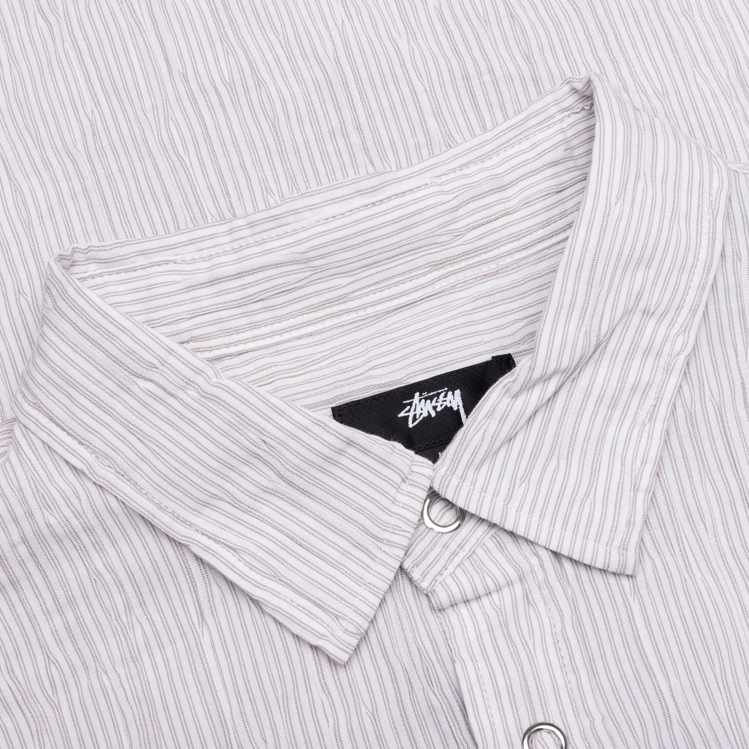 WAVY STRIPED SHIRT - NATURAL - 3